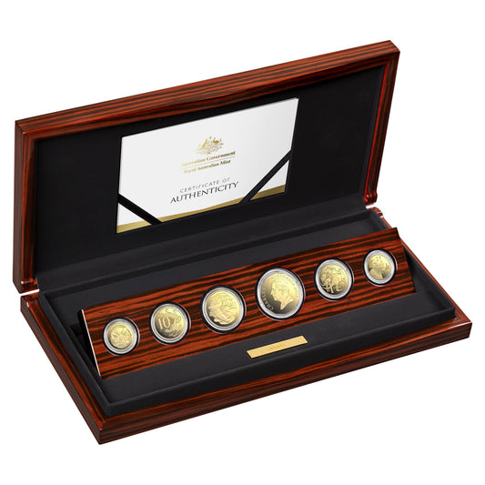 2025 Six Coin Gold Proof Year Set – His Majesty King Charles III
