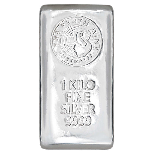 1 Kilo Silver Cast Bar